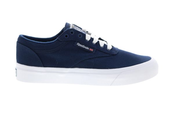 Reebok Club C Coast G57852 Womens Blue Canvas Lifestyle Sneakers Shoes Cheap