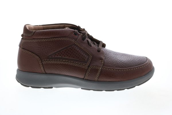 Clarks Un Trail Limit 26146503 Mens Brown Leather Lace Up Chukkas Boots Sale