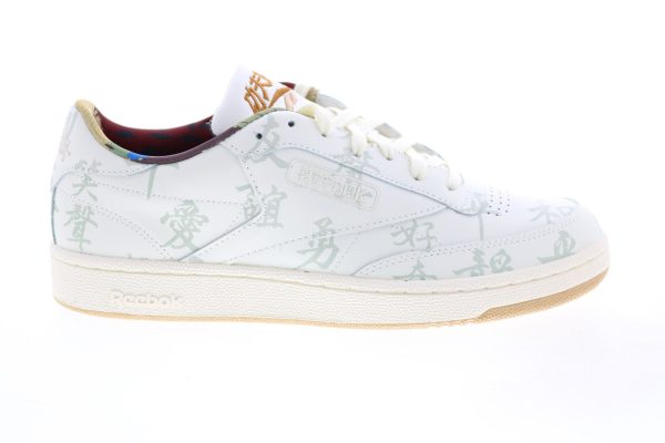 Reebok Club C 85 Kung Fu Panda Mens White Collaboration Sneakers Shoes Hot on Sale