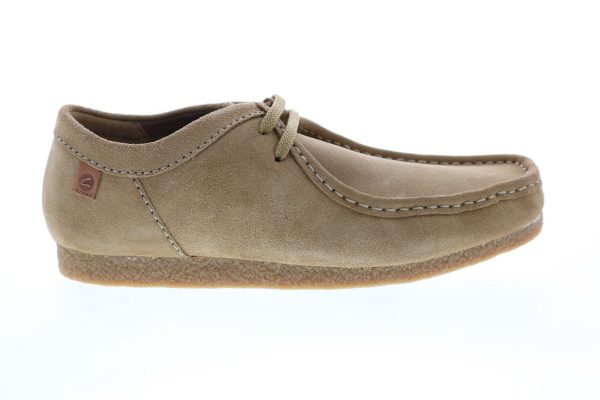 Clarks Shacre 26159434 Mens Brown Suede Oxfords & Lace Ups Plain Toe Shoes Sale