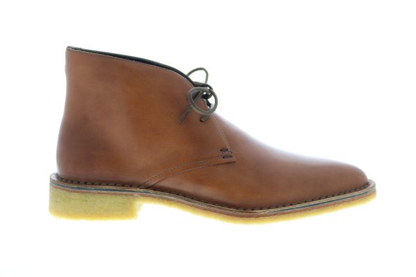 Clarks Friya Desert 26124099 Womens Brown Leather Lace Up Desert Boots For Sale
