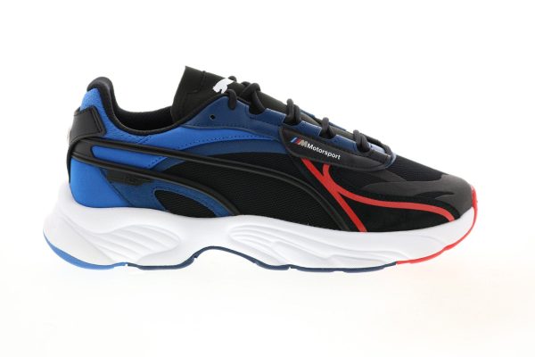 Puma BMW MMS RS-Connect 30694101 Mens Black Canvas Motorsport Sneakers Shoes Discount