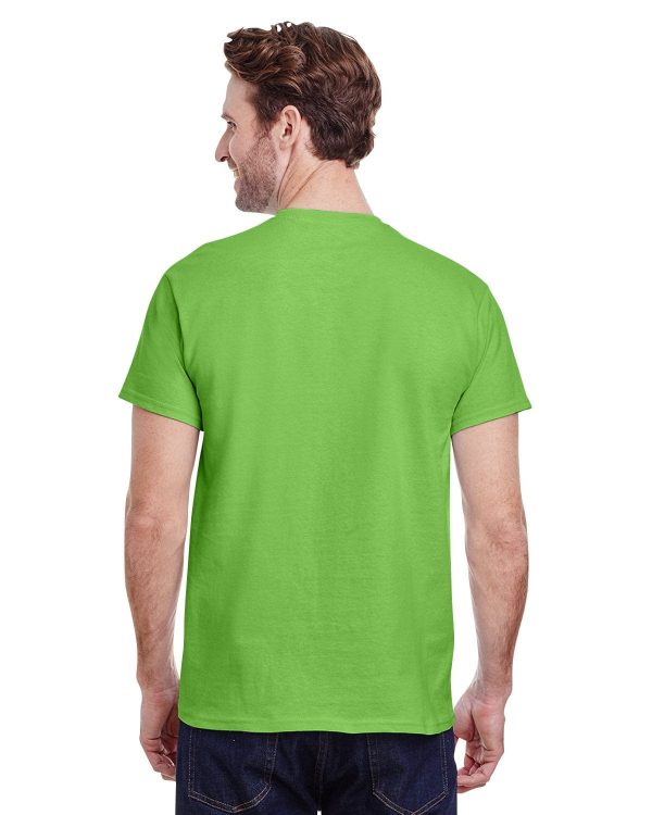 Gildan Ultra Cotton Heavyweight T-Shirt | Lime For Discount - Image 2