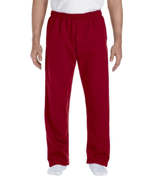 Gildan Open Bottom Sweatpants | Cardinal Red Online Hot Sale