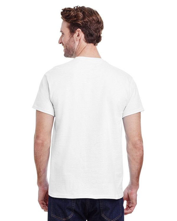 Gildan Ultra Cotton Heavyweight T-Shirt | White Fashion - Image 2