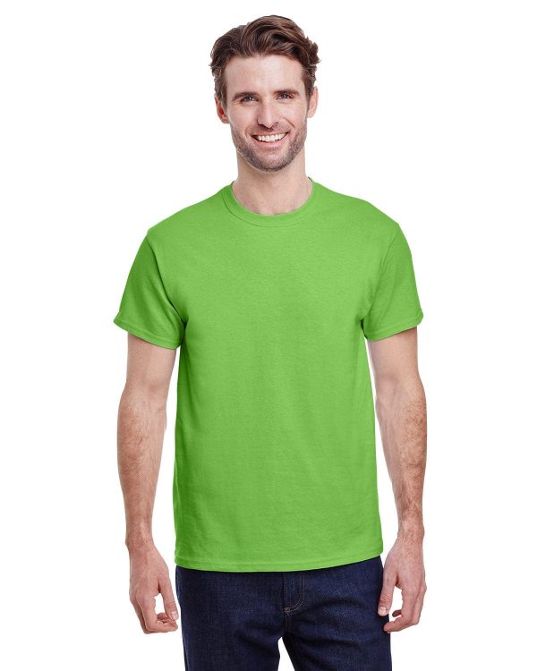 Gildan Ultra Cotton Heavyweight T-Shirt | Lime For Discount