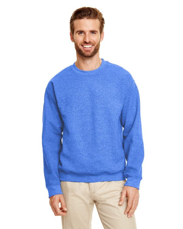 Gildan Lightweight 50 50 Crewneck Sweatshirt | Hthr Sport Royal For Sale