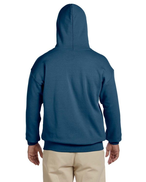 Gildan Lightweight 50 50 Hoodie Sweatshirt | Indigo Blue For Discount - Image 2