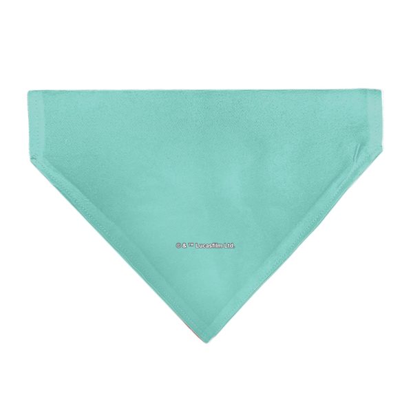 Pet Bandana - Star Wars The Madalorian and Grogu WHERE HE GOES I GO Pose Blue Black Online - Image 2
