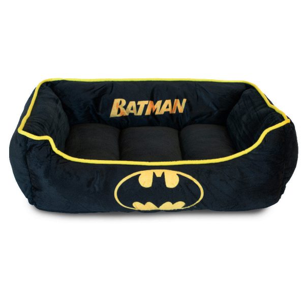 Pet Bed - Batman Black Yellow Black Online now