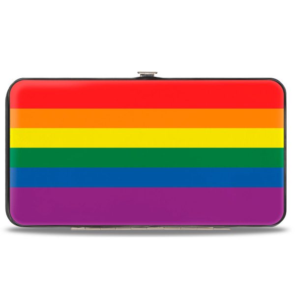 Hinged Wallet - Flag Pride Rainbow Online now - Image 2
