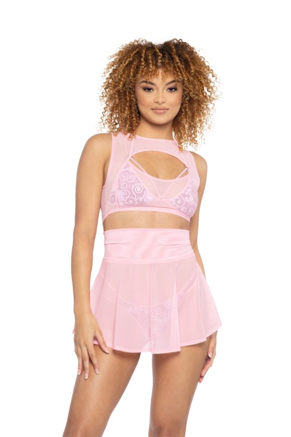 Rave FF335 - Mesh Keyhole Top - J. Valentine Online